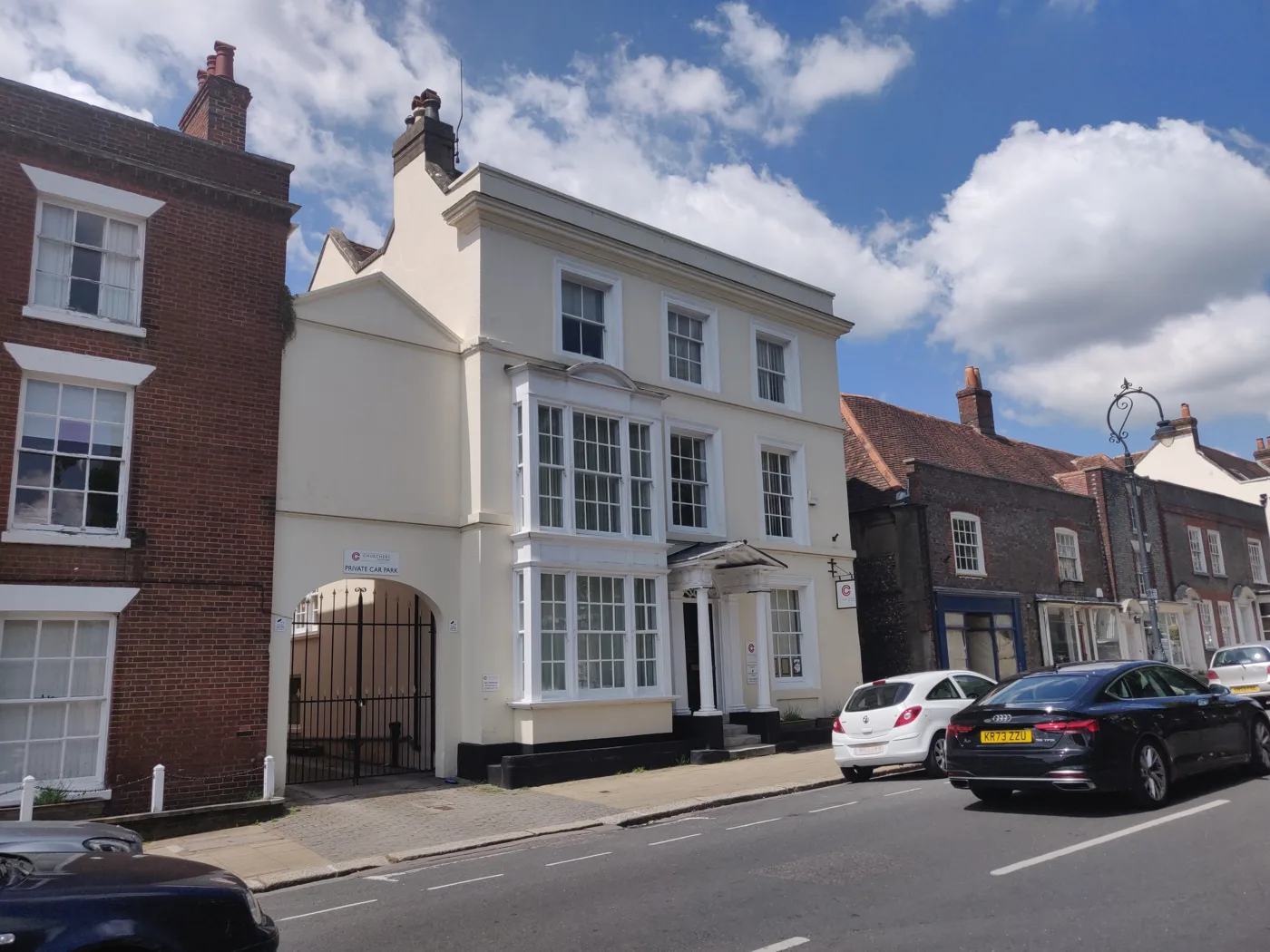 Houses and offices on Fareham High Street