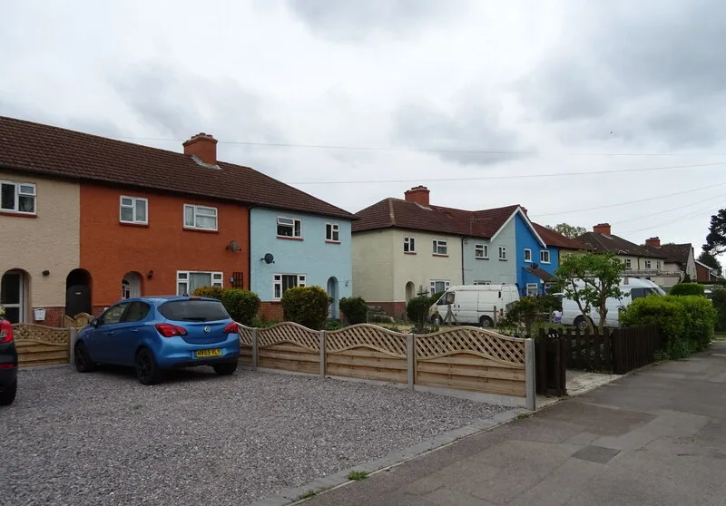 Houses on Warsash Road in Fareham borough. The draft policy covers every household that gets a kerbside collection